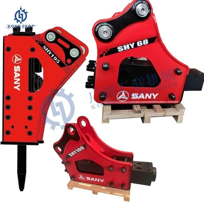 मूल SANY SHY45 SHY53 SHY68 SHY75 SHY100 हाइड्रोलिक ब्रेकर जैक हैमर 1-16 टन के लिए SANY खुदाई संलग्नक