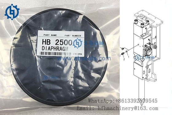 एपिरोक एचबी 2500 हाइड्रोलिक हैमर पार्ट्स हाइड्रोलिक रबर सील मौसम प्रतिरोधी: