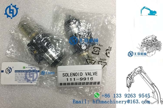 सोलनॉइड वाल्व खुदाई इलेक्ट्रिक पार्ट्स सीएटी 111-9916 प्रतिरोधी पहनें