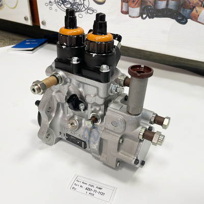 6251-71-1121 डीजल इंजन पार्ट्स PC400-8 डीजल पंप खुदाई 6D125 ईंधन इंजेक्शन पंप
