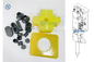 पीला काला ISO9001 SB81 हाइड्रोलिक हैमर डम्पर कुशन
